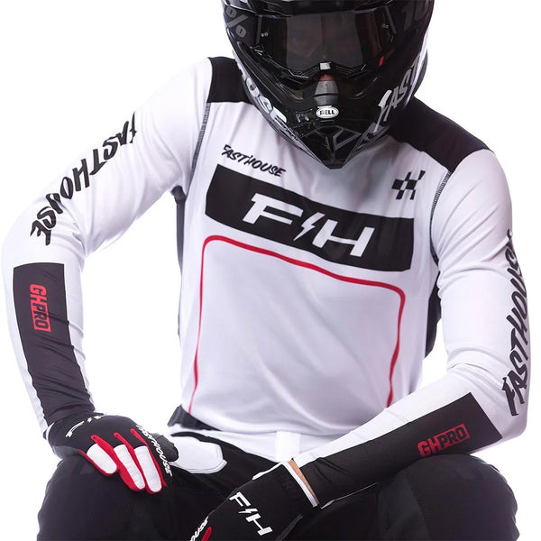 Fasthouse - Grindhouse Pro Apex White/Red Jersey