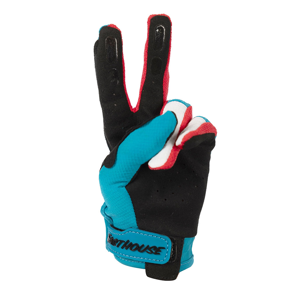 Fasthouse - Youth Grindhouse Pro Apex Electric Blue Glove