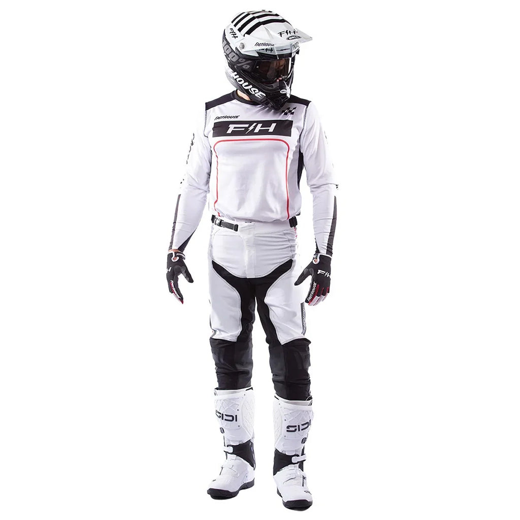 Fasthouse - Grindhouse Pro Apex White/Red MX Combo