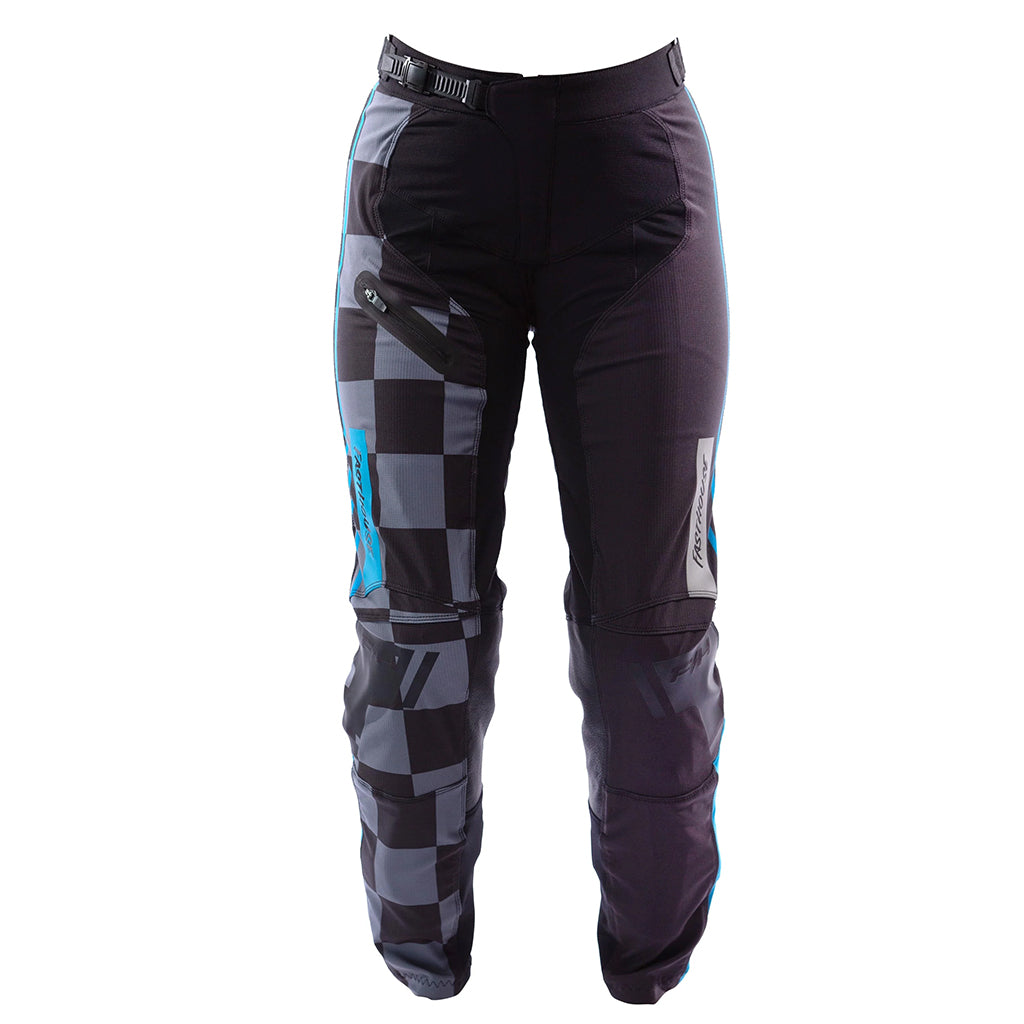 Fasthouse - Womens Grindhouse Pro Apex Black/Electric Blue Pant