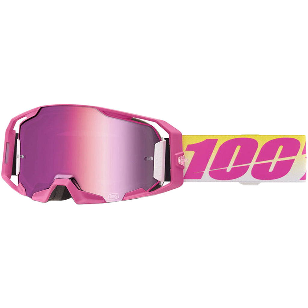 100% - Armatic Sellars Pink Mirrored Lens Goggle