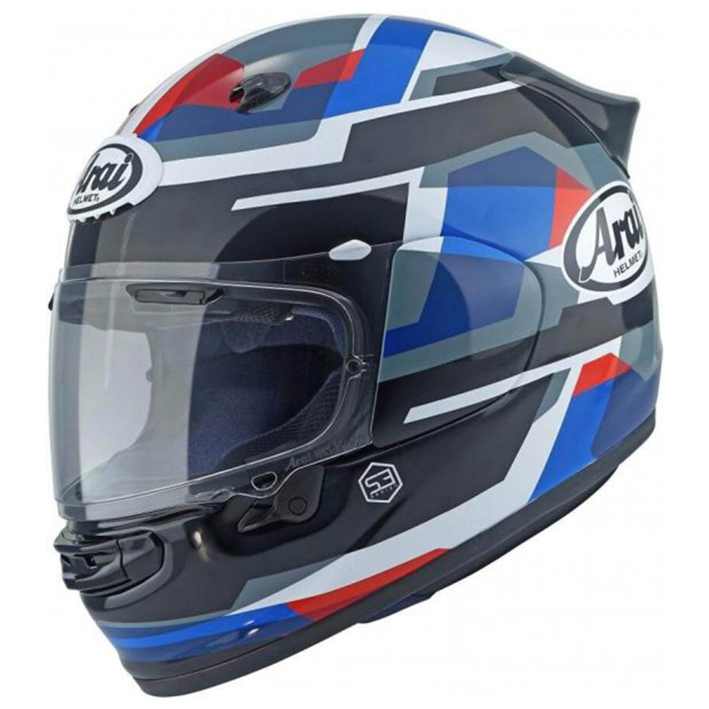 Arai - Quantic Abstract Blue Helmet