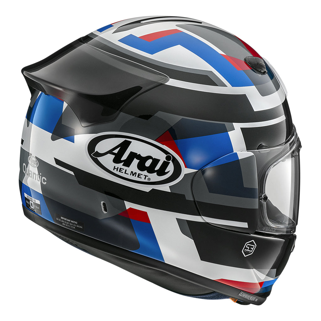 Arai - Quantic Abstract Blue Helmet