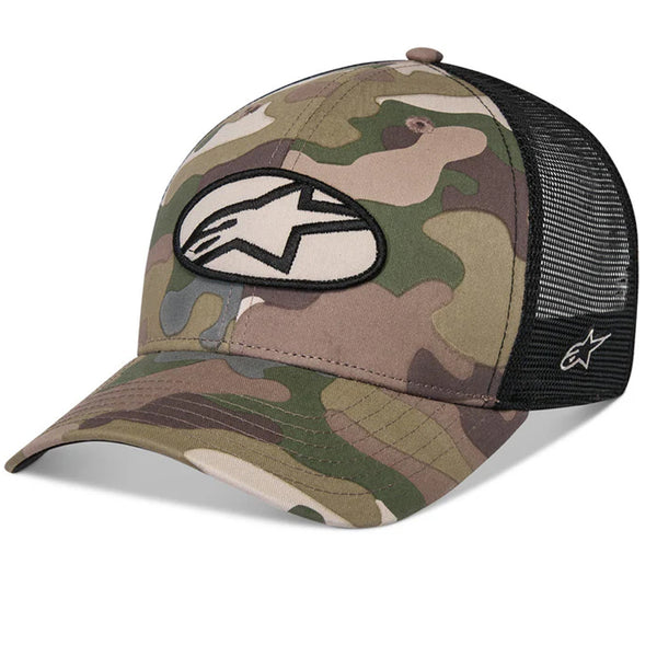 Alpinestars - Oblique Green Camo Trucker Hat