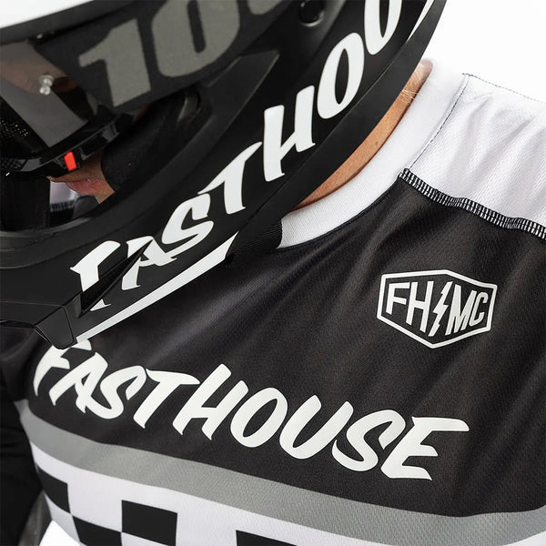 Fasthouse - Grindhouse Atomic Blacy/Gray MX Combo