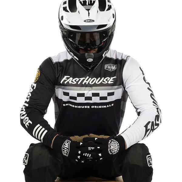 Fasthouse - Grindhouse Atomic Blacy/Gray MX Combo