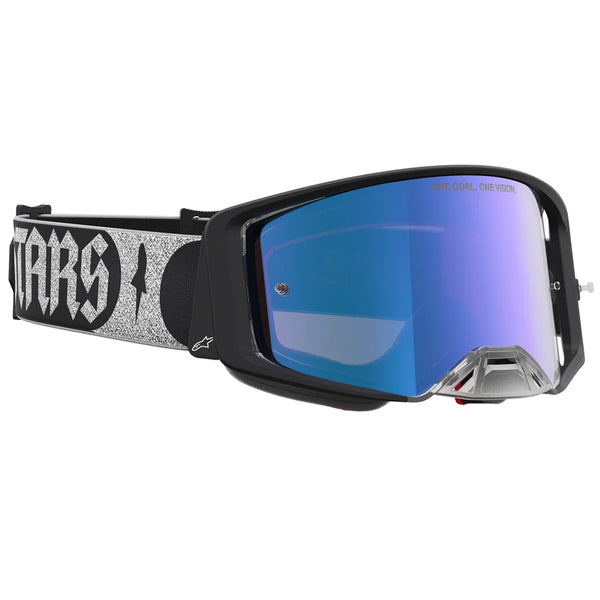 Alpinestars - Supertech Atrox Black/Silver Mirror Lens Goggle