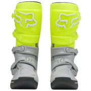Fox - 2027 Youth Comp Yellow/Grey MX Boots