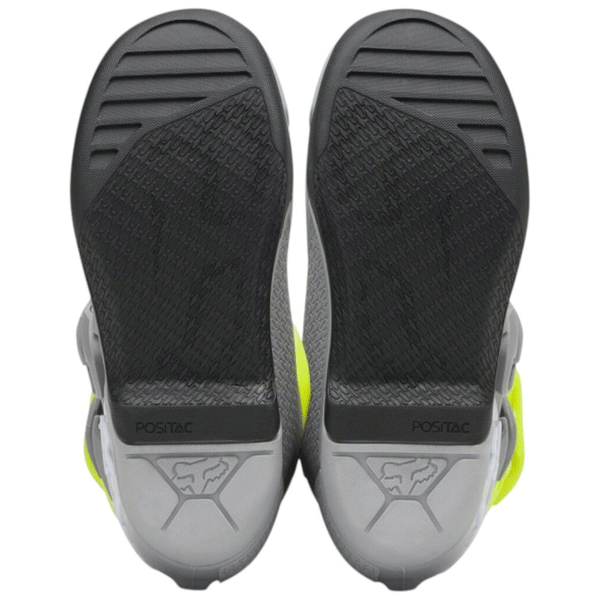 Fox - 2027 Youth Comp Yellow/Grey MX Boots