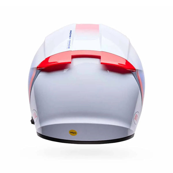 Bell - Lithium MIPS Bash White/Blue Full Face Helmet