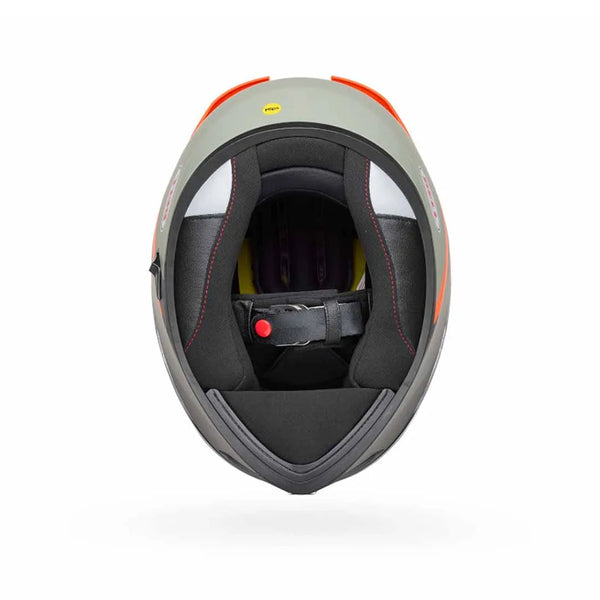 Bell - Lithium MIPS Bash Grey/Orange Full Face Helmet