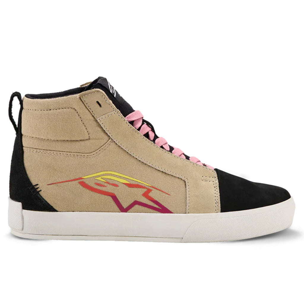 Alpinestars - Ride 63 Beige/Black/White Canvas Ride Shoes