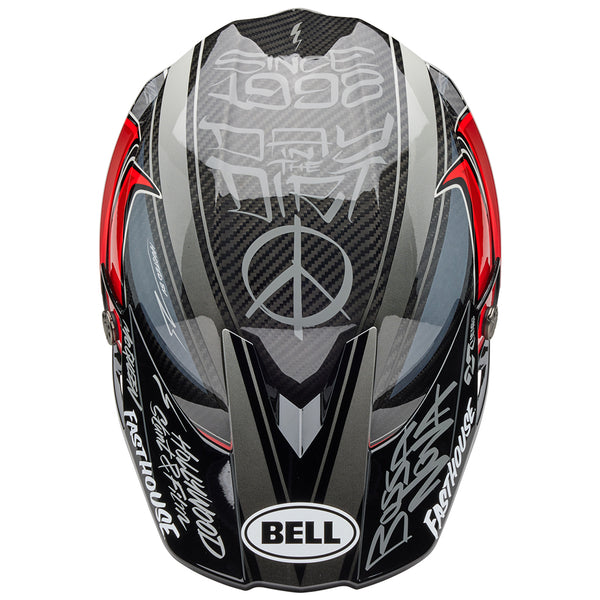 Bell - Moto-10 Spherical Fasthouse DITD 25 LE Grey/Red Helmet