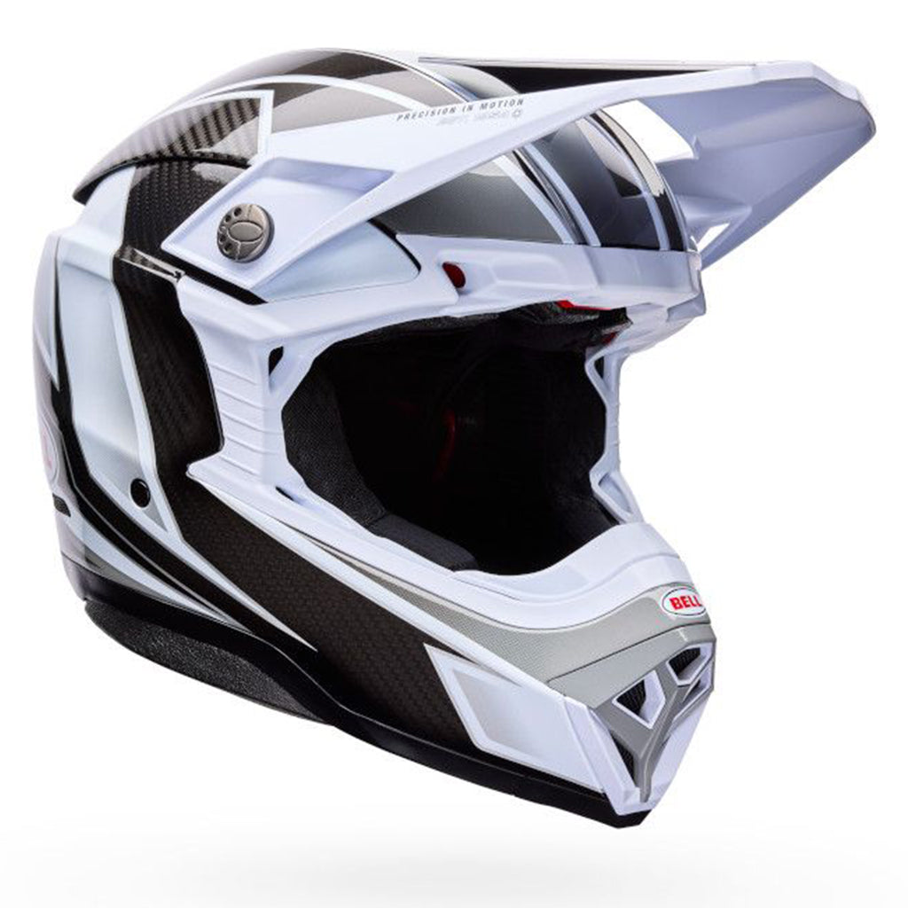 Bell - 2026 Moto 10 Spherical Grid White/Black Helmet