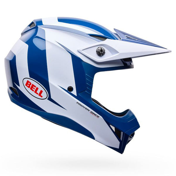 Bell - 2026 MX 10 MIPS Talon Blue/White Helmet