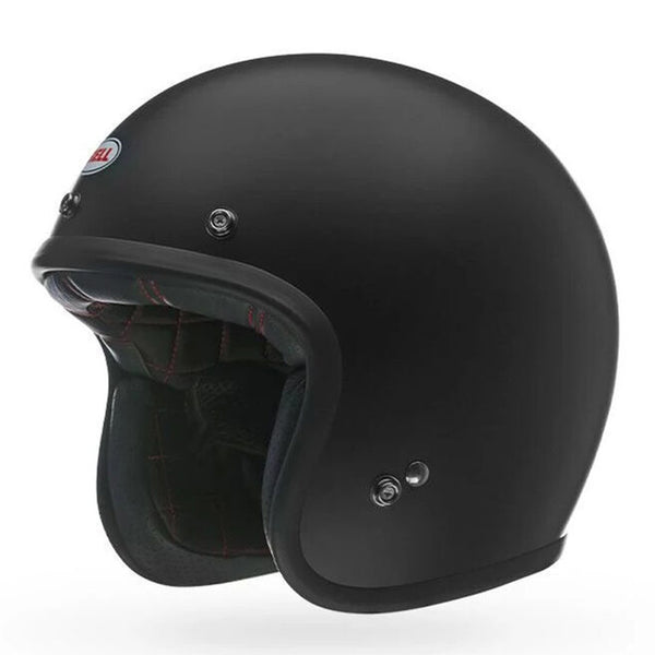 Bell - Custom 500 Matt Black Open Face Helmet