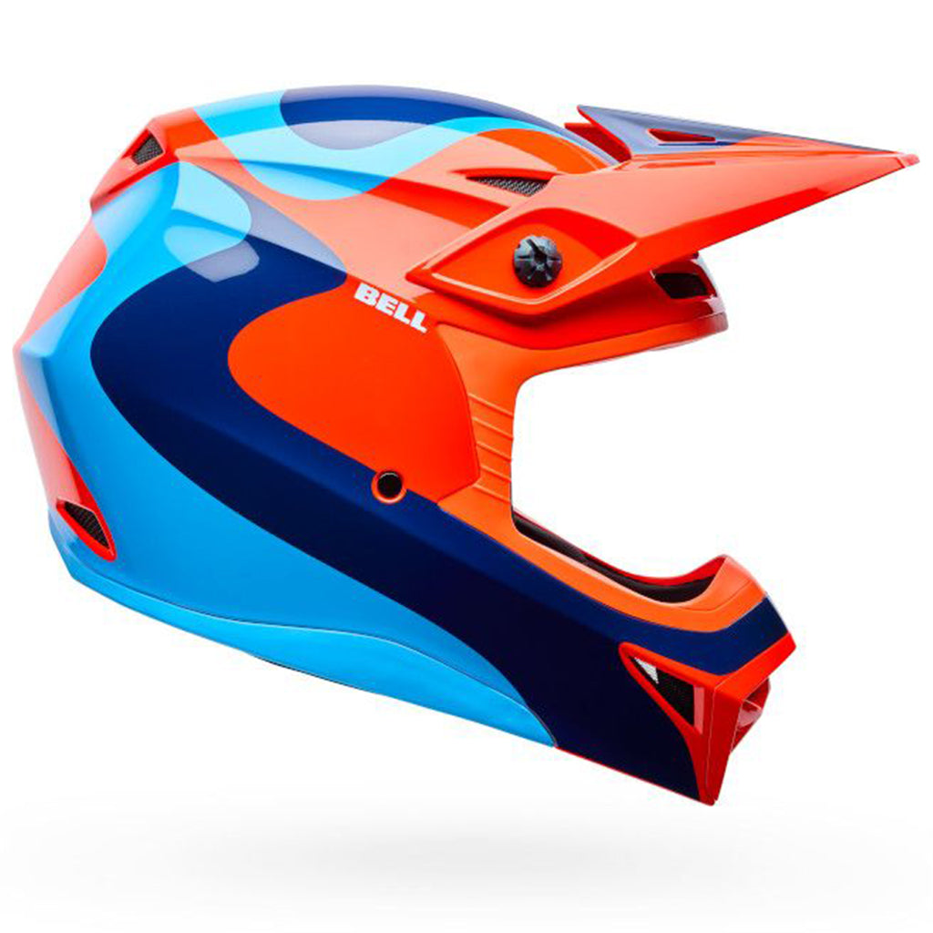 Bell - 2026 MX 10 MIPS Wave Orange/Blue Helmet