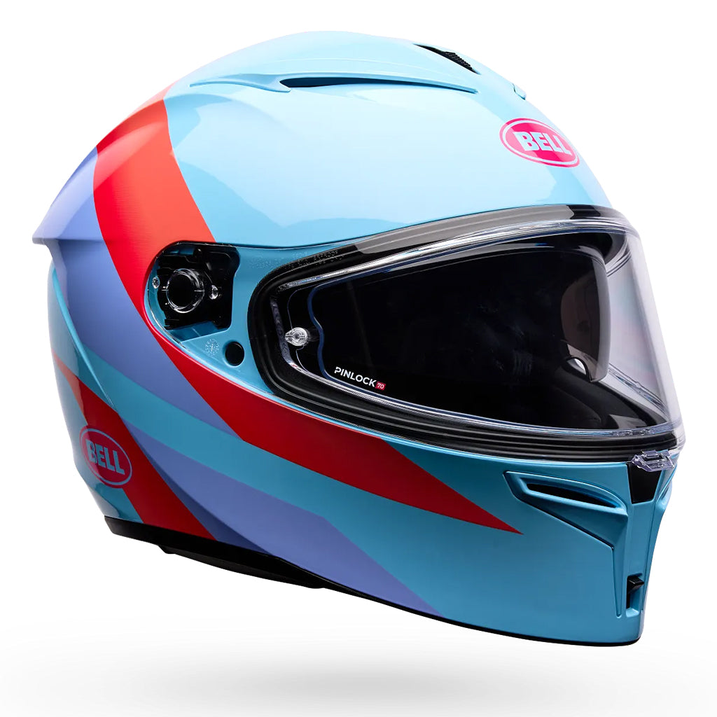 Bell - Lithium Passion Blue/Pink Full Face Helmet