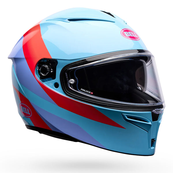 Bell - Lithium Passion Blue/Pink Full Face Helmet