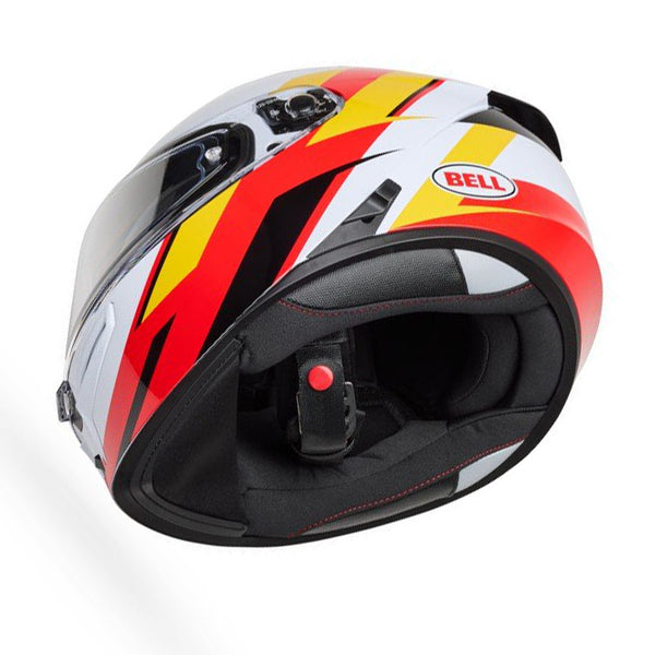 Bell - Lithium Nova White/Red Full Face Helmet