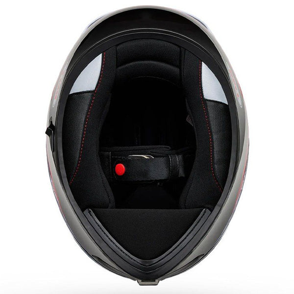 Bell - Lithium Motion White/Red Full Face Helmet