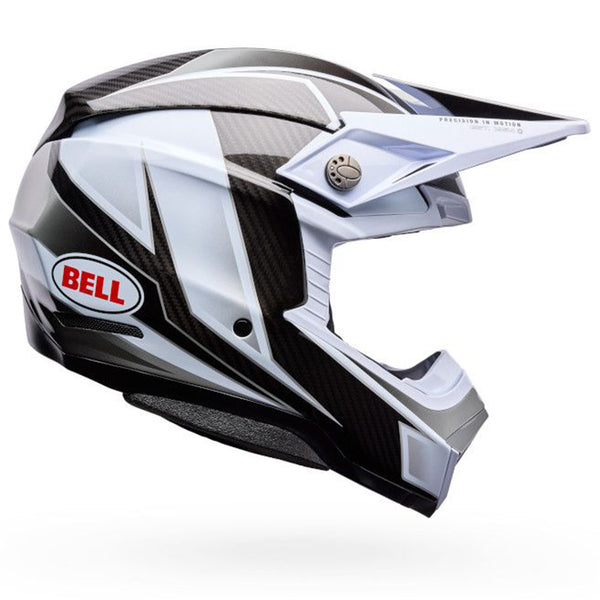 Bell - 2026 Moto 10 Spherical Grid White/Black Helmet
