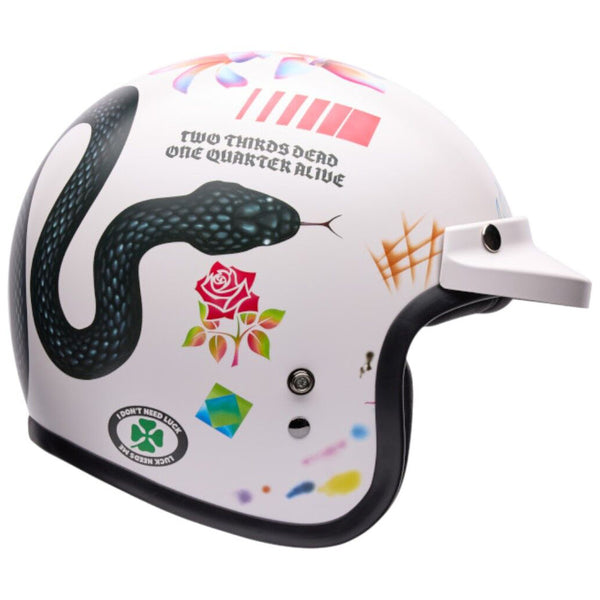 Bell - Custom 500 Deathspray Two Thirds Open Face Helmet