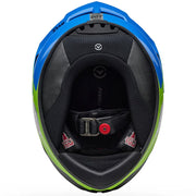 Bell Racestar DLX Corsa Green/Blue Helmet