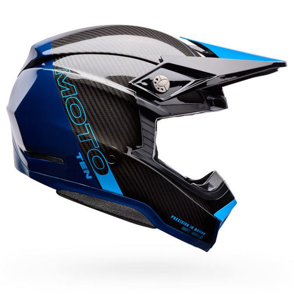 Bell - 2026 Moto 10 Spherical Strike Blue Helmet