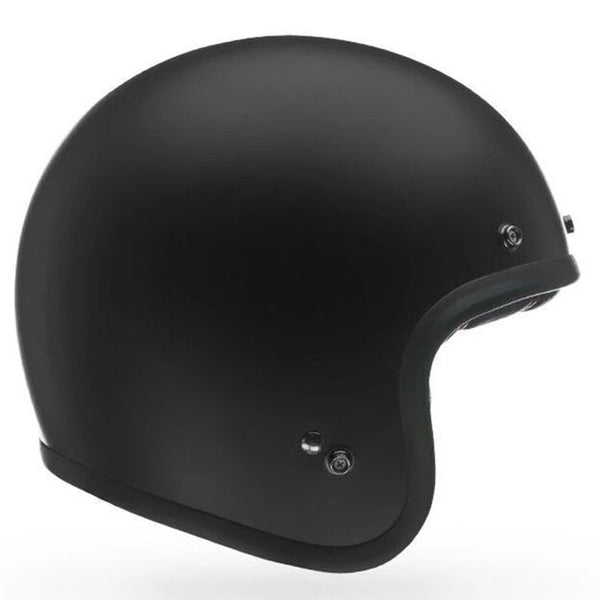 Bell - Custom 500 Matt Black Open Face Helmet