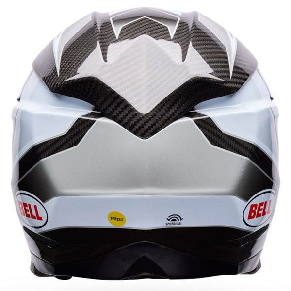 Bell - 2026 Moto 10 Spherical Grid White/Black Helmet