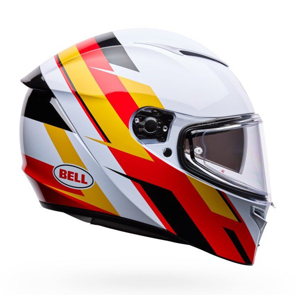 Bell - Lithium Nova White/Red Full Face Helmet