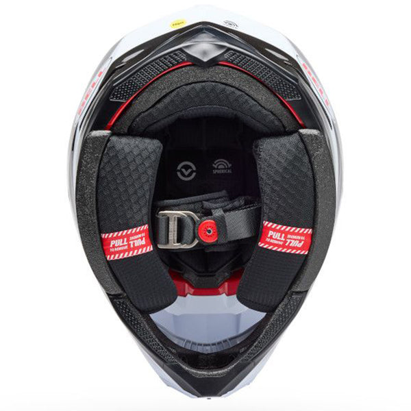 Bell - 2026 Moto 10 Spherical Grid White/Black Helmet