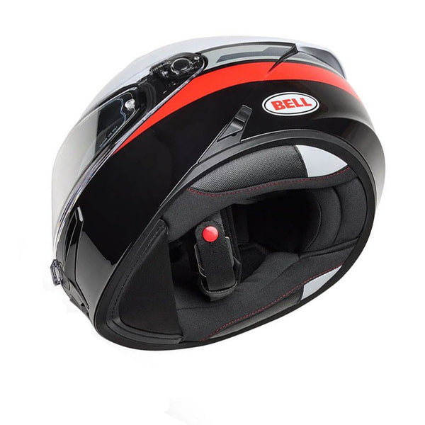 Bell - Lithium Motion White/Red Full Face Helmet