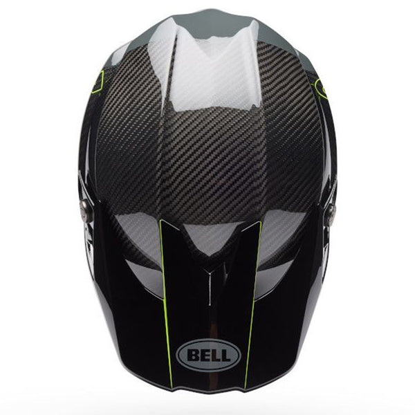 Bell - 2026 Moto 10 Spherical Strike Yellow/Grey Helmet