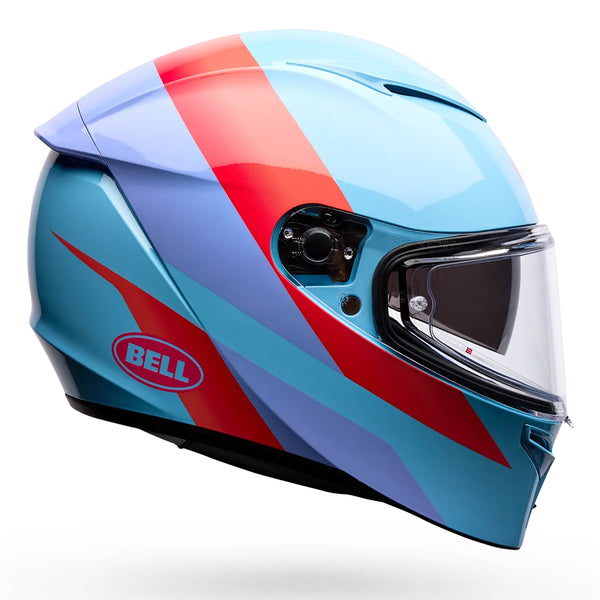 Bell - Lithium Passion Blue/Pink Full Face Helmet