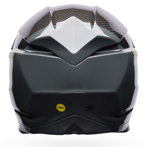 Bell - 2026 Moto 10 Spherical Strike Yellow/Grey Helmet