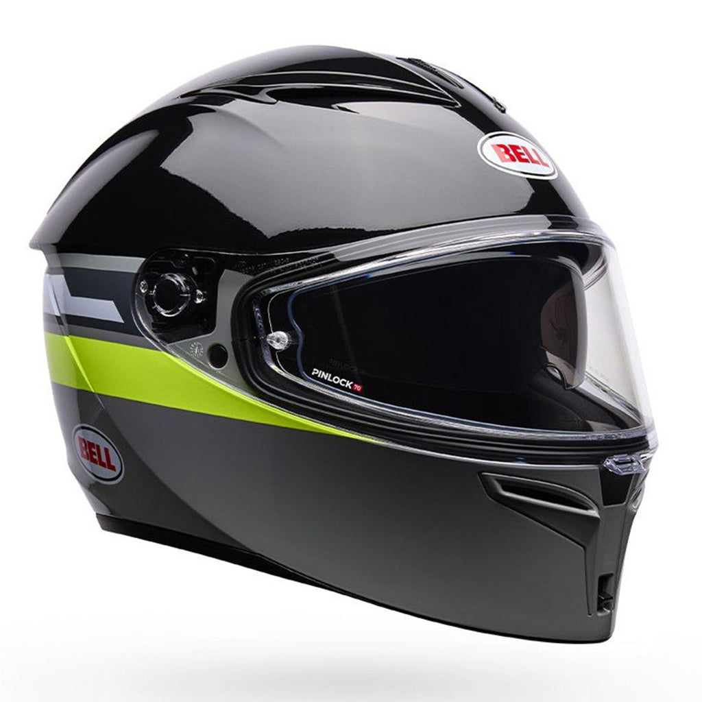 Bell - Lithium Motion Full Face Grey/Green Full Face Helmet
