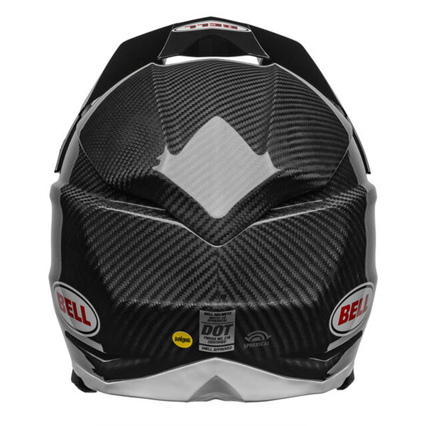 Bell - 2025 Moto 10 Spherical Black/White Helmet