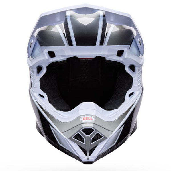Bell - 2026 Moto 10 Spherical Grid White/Black Helmet