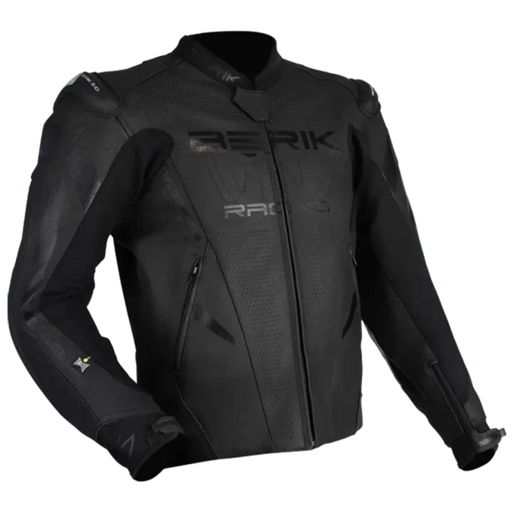Berik - Apex Black/Black leather Jacket