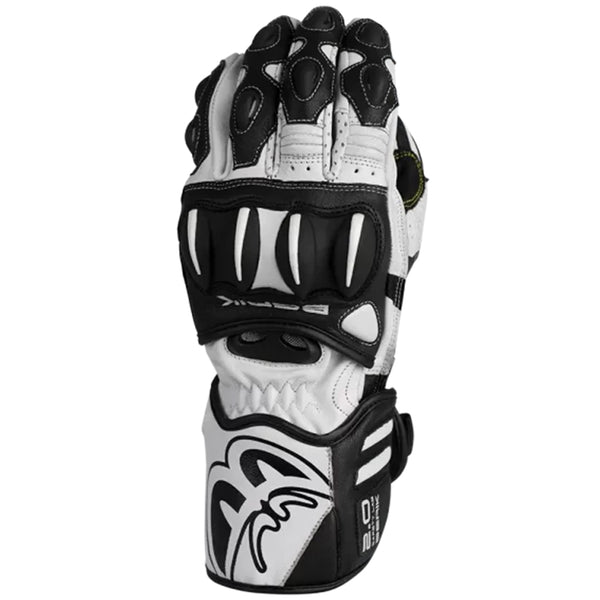 Berik - Trax Black/White Leather Gloves