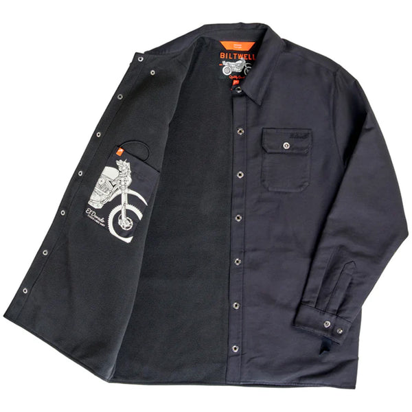 Biltwell - El Dorado Black Shirt Jacket
