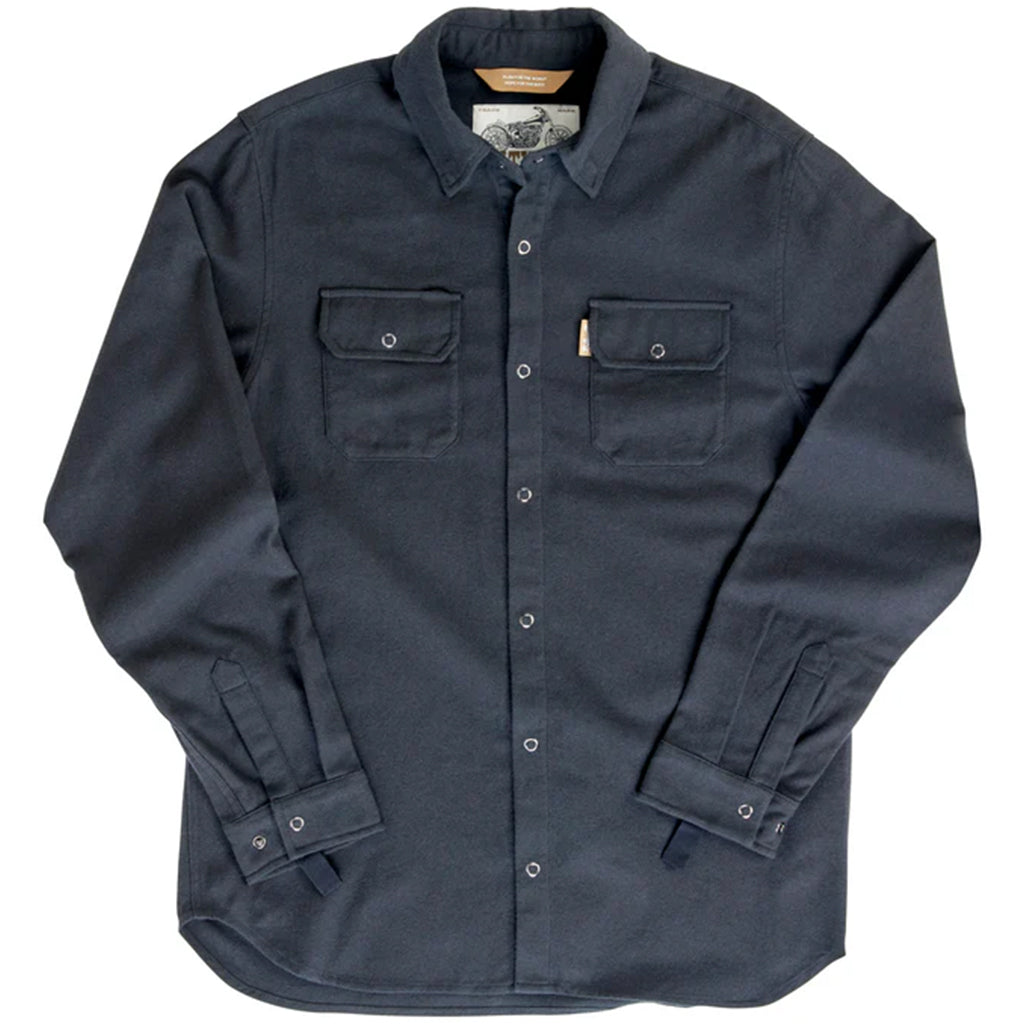 Biltwell - Hi Test Black Flannel Shirt