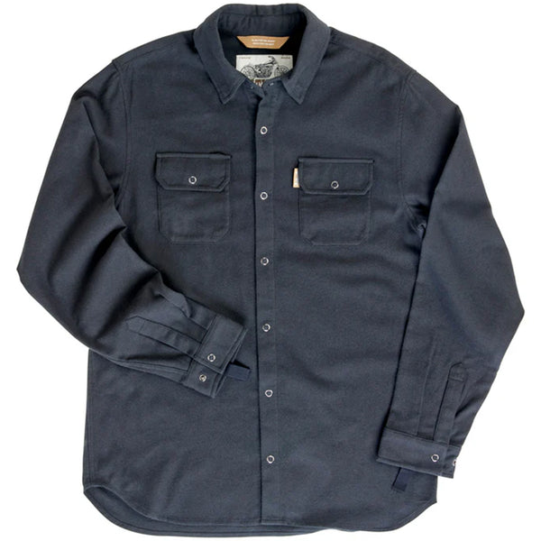 Biltwell - Hi Test Black Flannel Shirt