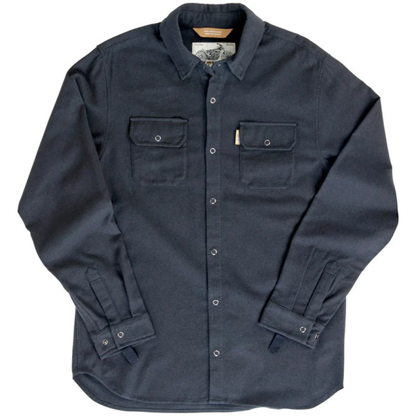 Biltwell - Hi Test Black Flannel Shirt