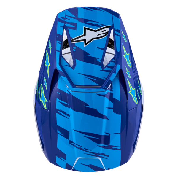 Alpinestars - Youth SM3 Falcon Blue/White/Black/Pink Helmet