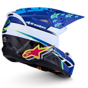Alpinestars - Youth SM3 Falcon Blue/White/Black/Pink Helmet