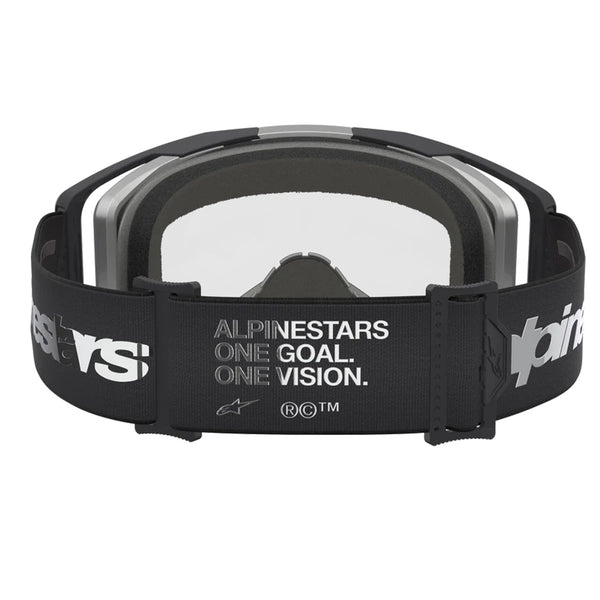 Alpinestars - Vision 8 Amber Black/Silver Clear Lens Goggle