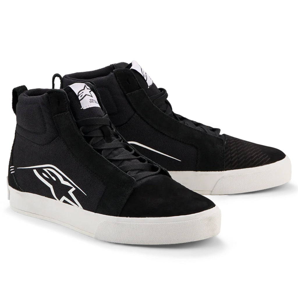 Alpinestars - Ride 63 Black/White Canvas Ride Shoes